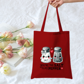 Strijk applicatie | You're the salt to my pepper | in 3 maten