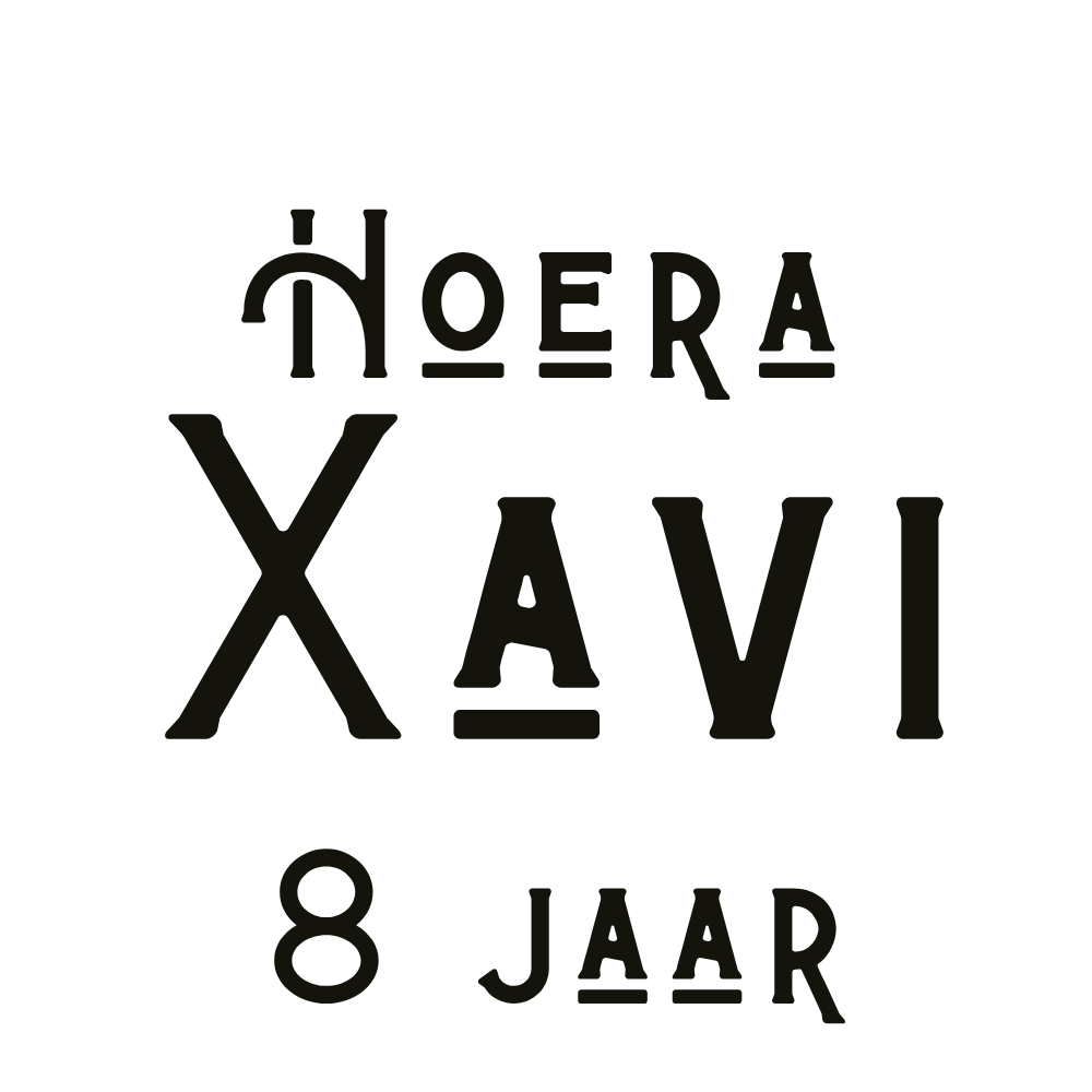 Traktatiestickers | HOERA | + naam + leeftijd | 5 cm | div. varianten | vanaf 10 stuks