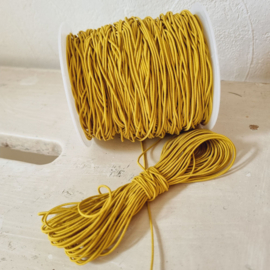 Elastisch koord | okergeel | streng van 10 mtr x 1 mm
