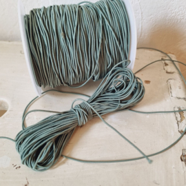Elastisch koord | sagegreen | streng van 10 mtr x 1 mm