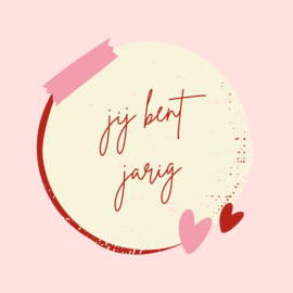 Jij bent jarig, stickers