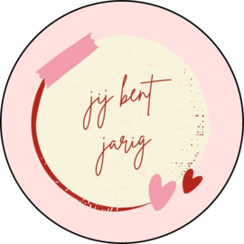 Jij bent jarig, stickers