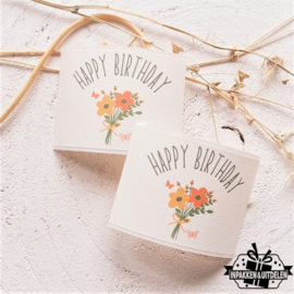 Stickers - Happy Birthday [7,5 x 5 cm]