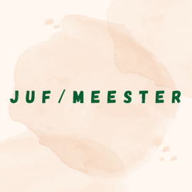 Juf | Meester