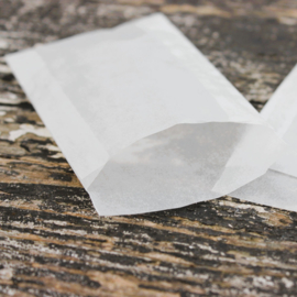 Pergamijn zakjes - Semi transparant | 11,7 x 7,5 cm | vanaf 10 stuks