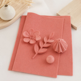Truefelt 100% Wolvilt Lapje – Roze (20x30 cm)
