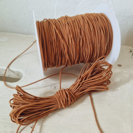 Elastisch koord | brique | streng van 10 mtr x 1 mm
