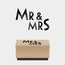 Stempel Mr & Mrs
