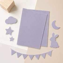Truefelt 100% Wolvilt Lapje – Baby Pastel Lila (20x30 cm)