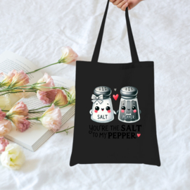 Strijk applicatie | You're the salt to my pepper | in 3 maten