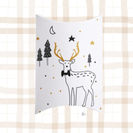 Kerst doosjes | gondeldoosjes set van 4 verschillende