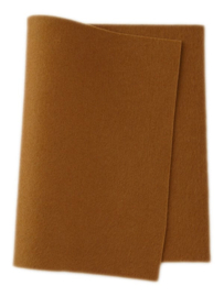 Caramel - 100% wolvilt lapje 20 x 30 cm