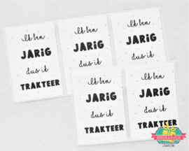 Stickers | ik ben jarig dus ik trakteer