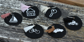 Sleutelhangers | diverse uitvoeringen