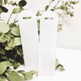 Boekenleggen | acryl | 15 x 4 cm | vanaf 1 stuks