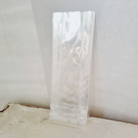 Cellofaan | blokbodemzak | 28 cm hoog | vanaf 10 stuks