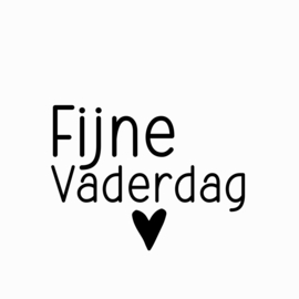 Sticker | Fijne Vaderdag | div. varianten | vanaf 10 stuks