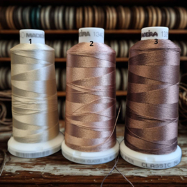 Spuugdoek schouder,  Sand, met naam borduren