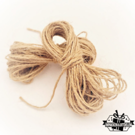 Dun jute touw [naturel] | per 10 meter