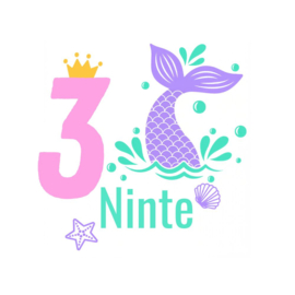 Zeemeermin stickers [10 stuks]