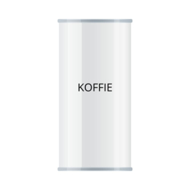 Voorraad stickers, transparant, 10 stuks