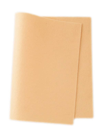 Zalm licht - 100% wolvilt lapje 20 x 30 cm