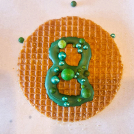 Vrolijke stickers met naam, 5 cm, 10 stuks