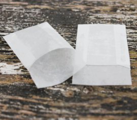 Pergamijn zakjes - Semi transparant | 6 x 4,5 cm | vanaf 10 stuks