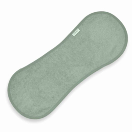 Spuugdoek schouder,  Stone Green , met naam borduren