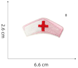 Diverse Nurse applicaties | geborduurde patches.