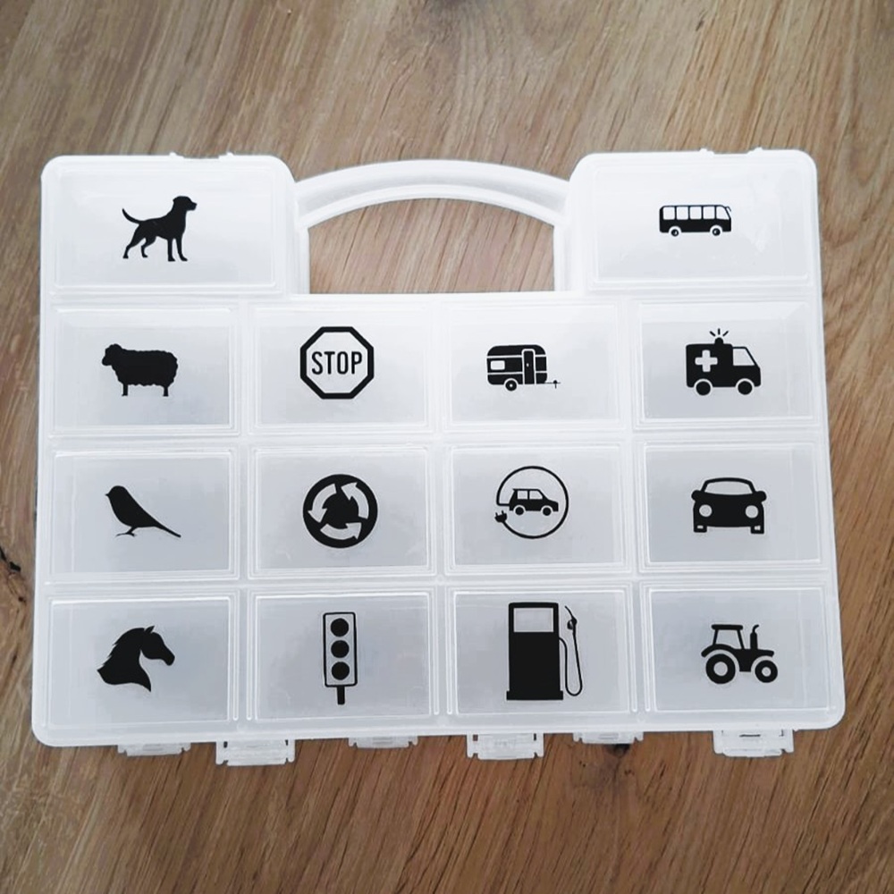 Stickers voor Auto bingo [2,5 cm]