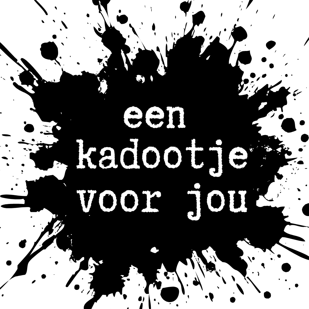 Verjaardags stickers | een kadootje voor jou | 5 cm | vanaf 10 stuks