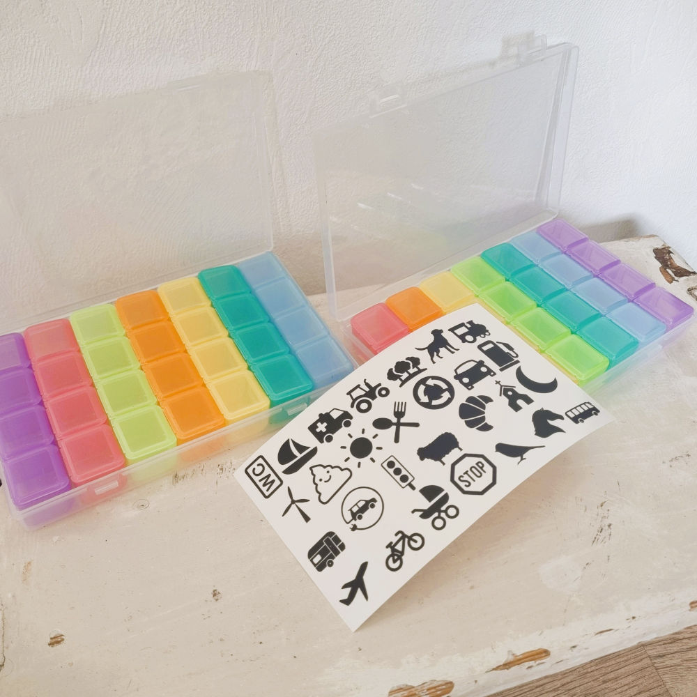 Stickers voor Auto bingo [2 cm]