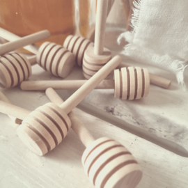 Honing lepels | hout | 8 cm | vanaf 25 stuks