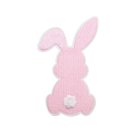 Easter bunny | patch | roze