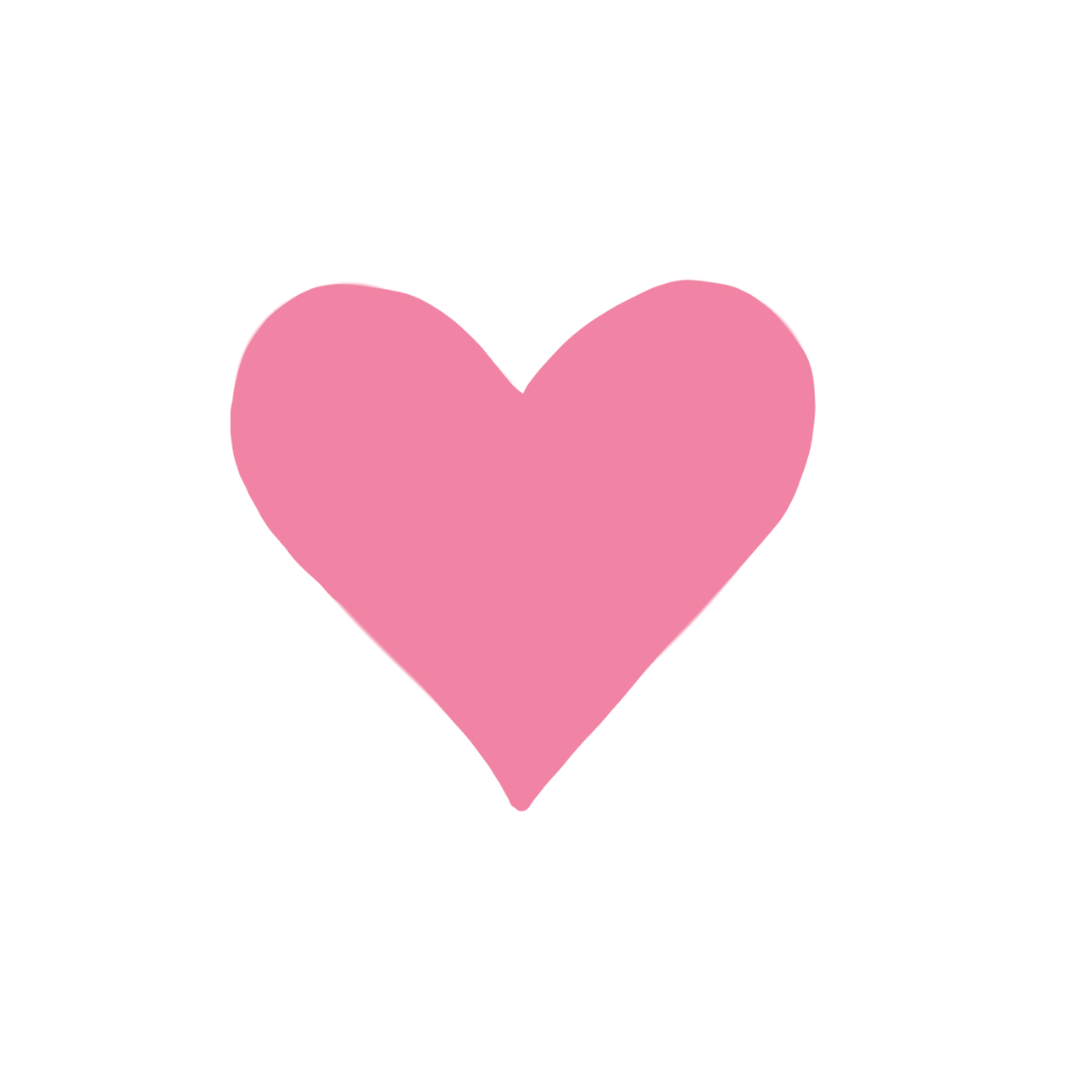 Hartjes stickers | roze | 5 cm | vanaf 10 stuks