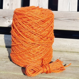 Orange flaxkoord, 10 meter