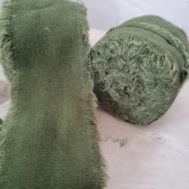 Katoenlint | groen | vanaf 5 mtr