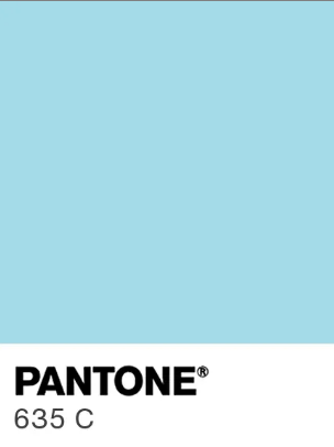 Paperclips | druppel | soft bleu | pantone 635 | 2,5 x 1,5 cm | vanaf 25 stuks