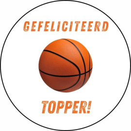 Gefeliciteerd topper!, basketbal, 10 stuks