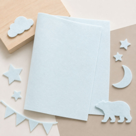 Truefelt 100% Wolvilt Lapje – Wit (20x30 cm)