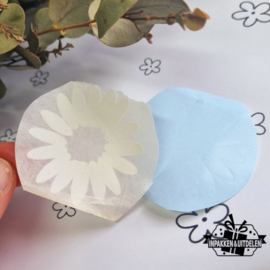 Vinyl sticker | bloem Daisy | 5 stuks