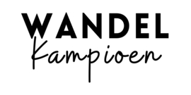 4 daagse stickers | Kampioen | 5 x 2,5 cm | vanaf 10 stuks