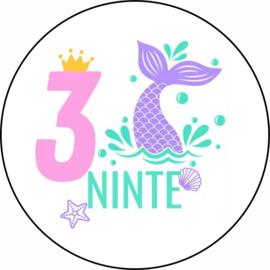 Zeemeermin stickers [10 stuks]