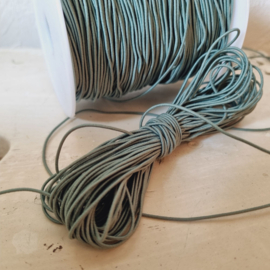 Elastisch koord | sagegreen | streng van 10 mtr x 1 mm