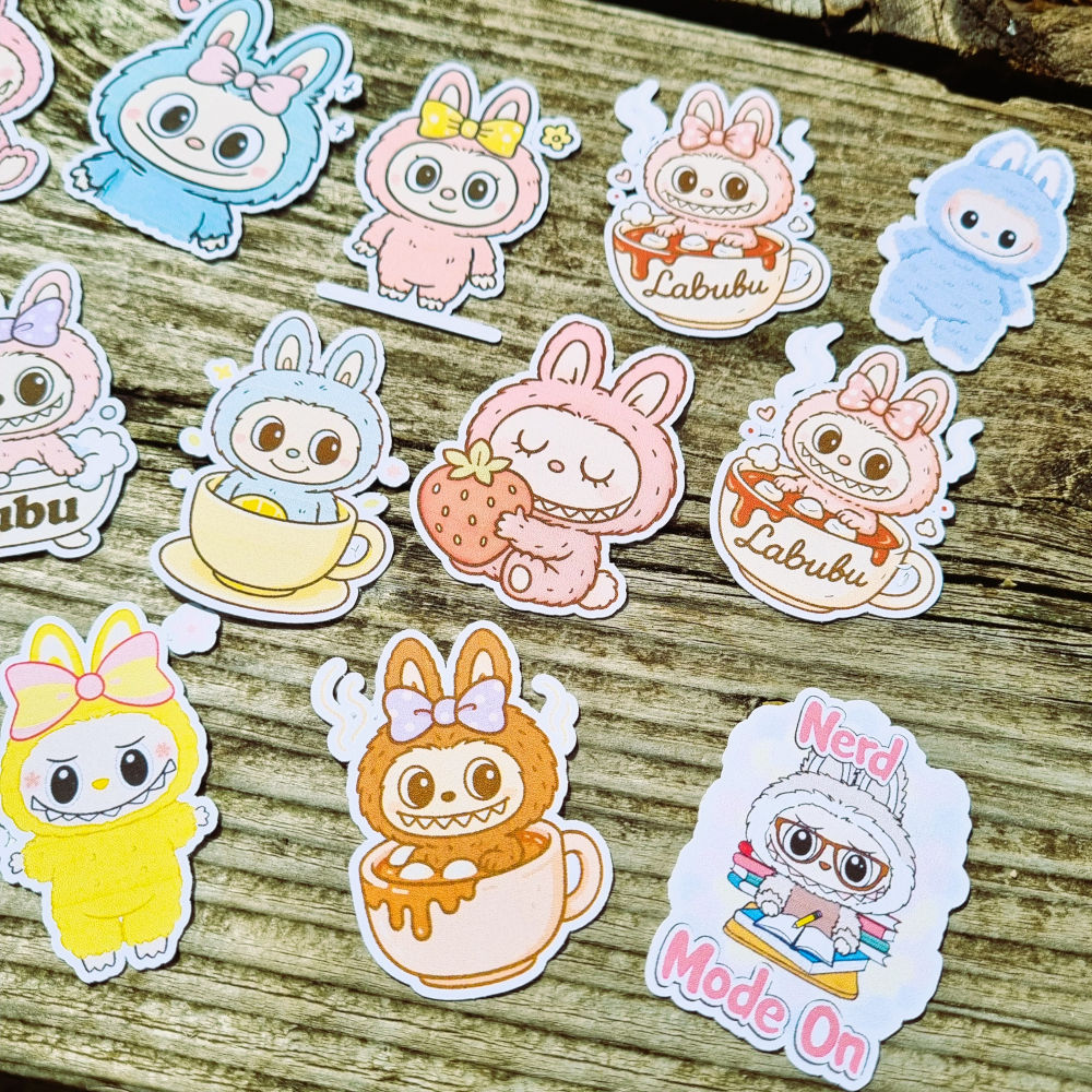 Labubu stickermix | 10 + 2 gratis