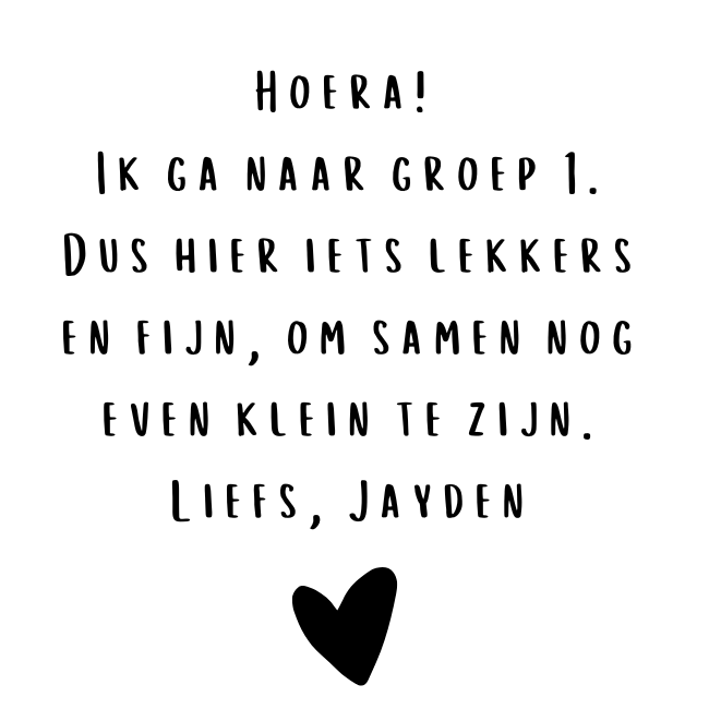 Stickers | met tekst + ❤ | div. varianten | 10 stuks
