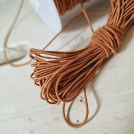Elastisch koord | brique | streng van 10 mtr x 1 mm