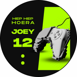 Gepersonaliseerde Game Traktatie Stickers - 10 stuks