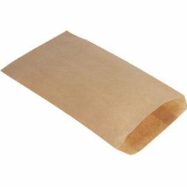 Papieren kraftzakjes, 16 x 10 cm